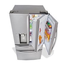 What fridges does LG offer?